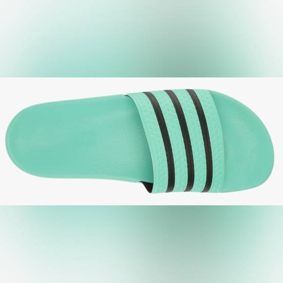 Adidas Men's Originals Adilette Slide Sandals with Black Stripes, Size 10 New - Picture 4 of 7